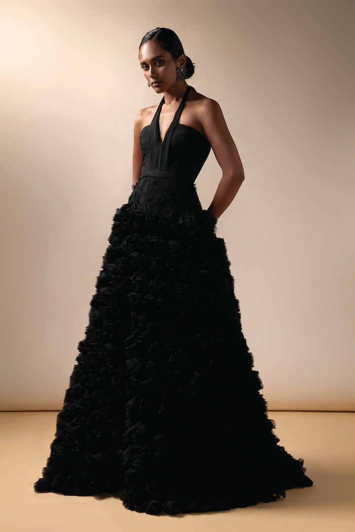 Black Roses Gown