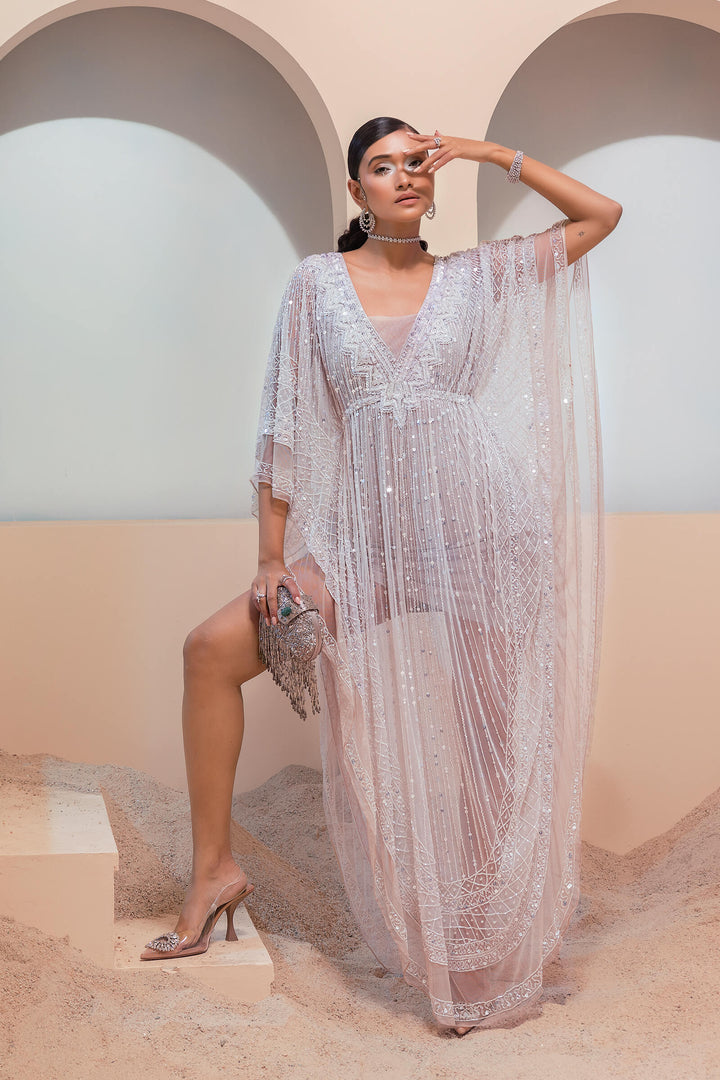 Pink Grecian Kaftan