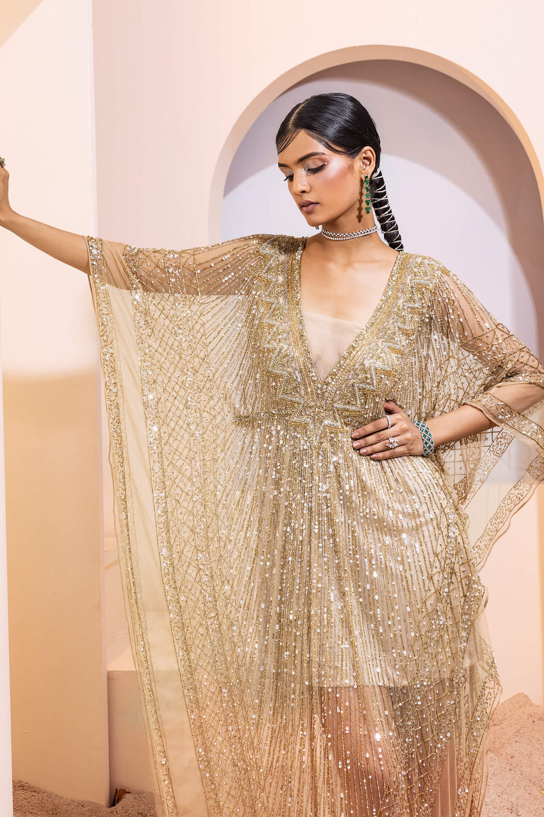 Gold Grecian Kaftan