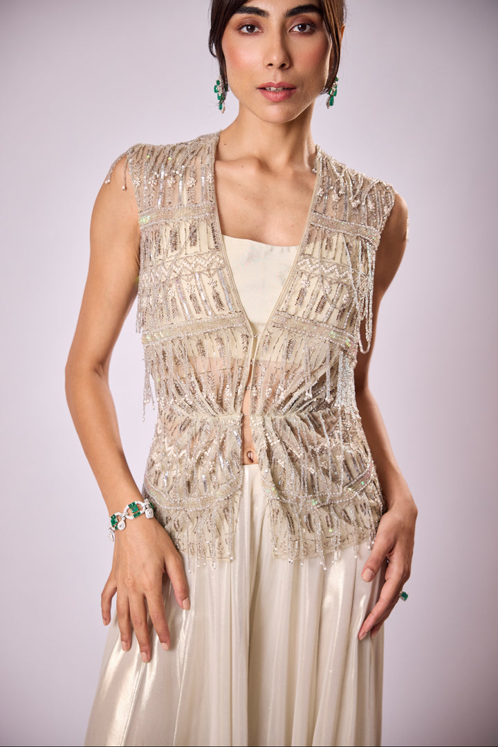 Ariel Jacket And Sharara Set