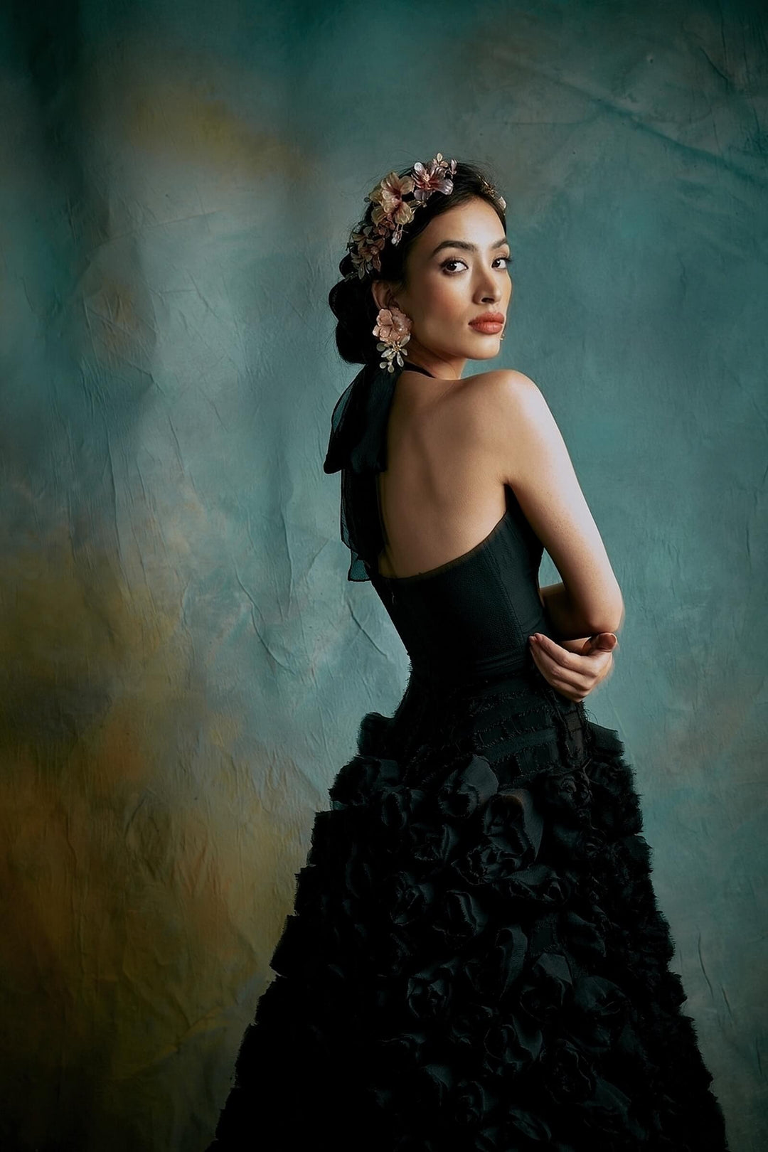 Black Roses Gown
