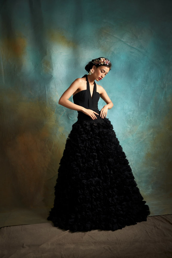 Black Roses Gown