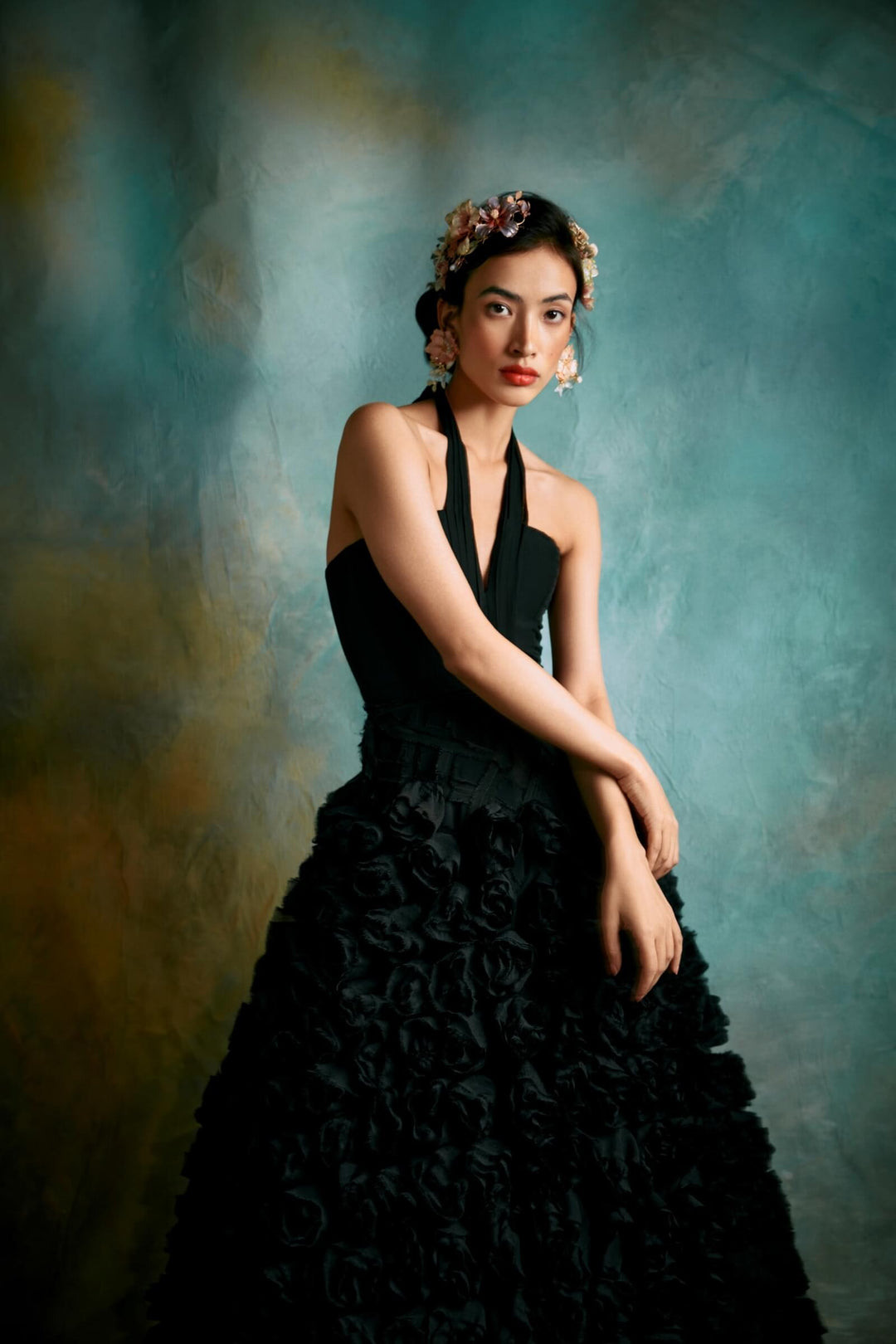 Black Roses Gown